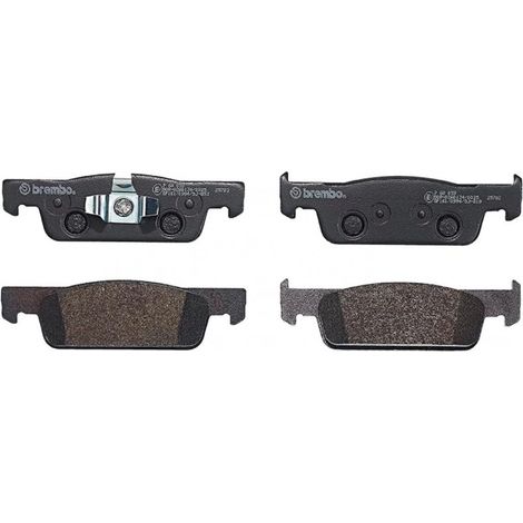 Jeu de 4 plaquettes de frein à disque BREMBO P68059