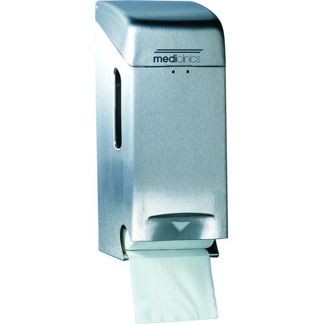 MEDICLINICS PR0781CS Dispensador Papel 3 Rollos Inox Satinado - ref: PR0781CS (1/2)