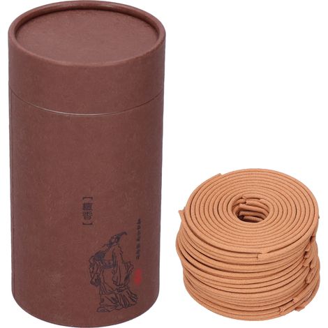 120Pcs Incense Coil Study Aromatherapy Agarwood Home Decor Indoor Aroma Meditation SuppliesSandalwood (1/5)