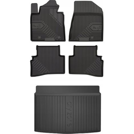 SET 77 Tapis de sol et sur-tapis Kia Sportage 4 2015-2021 d (1/5)