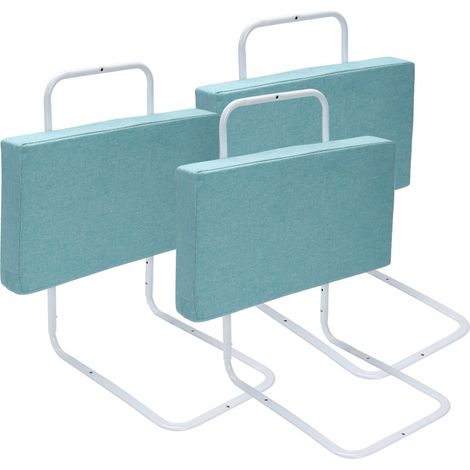 SWANEW Barriere per Letto per bambini Barriera di Sicurezza Morbida regolabili in altezza 150 cm Barriera Paracolpi In Schiuma verde (1/5)