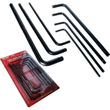 SET CHIAVI XZN MILLERIGHE A L CHIAVE SPLINE EXTRA LUNGHE M5 M6 M7 M8 M9 M10 M12 (1/2)