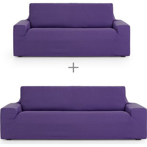 Housses de canapé Mod/7 Élastique Ulysse 3-2 Pl. (1/5)