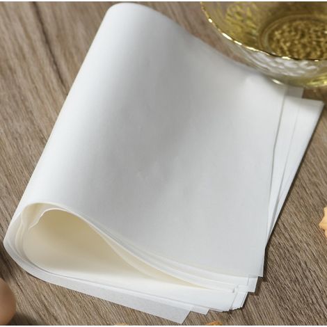 Papier cuisson rectangulaire en silicone double face pour barbecue, 20 x 30 cm, 40 feuilles. (1/5)