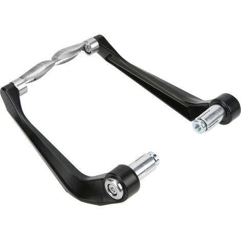Lot de 2 protège-leviers de frein et d'embrayage en alliage d'aluminium pour motos et VTT (argenté) (1/5)