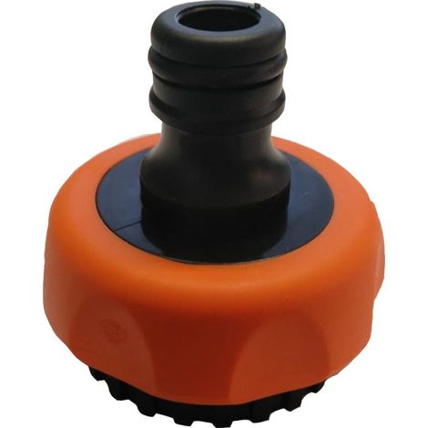 ADAPTADOR GRIFO 34 1 SOFT COATED  ENCHUFE RAPIDO PARA GRIFO CON ROSCA HEMBRA DE SOFT COATED FABRICADO CON POLIMERO ESPECIAL QUE LO HACE SUAVE AL TACTO  OFERTA EXCLUSIVA (1/3)