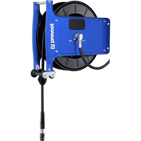 Enrouleur pneumatique PREVOST Montage mural - Ressort de rappel 13mm - 15m - Mâle 1/2" ( Prix pour 1 )