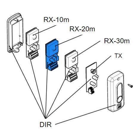 came pièce détachée carte électronique rx dir20 119rir138 (1/3)