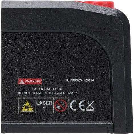Niveau laser portable autonivelant avec batterie rechargeable, chargement USB-C, 2 lignes, précision ±4,5 mm/3 mètres, étanchéité IP54, idéal pour la pose de carrelage, les plafonds et la menuiserie ( (1/5)