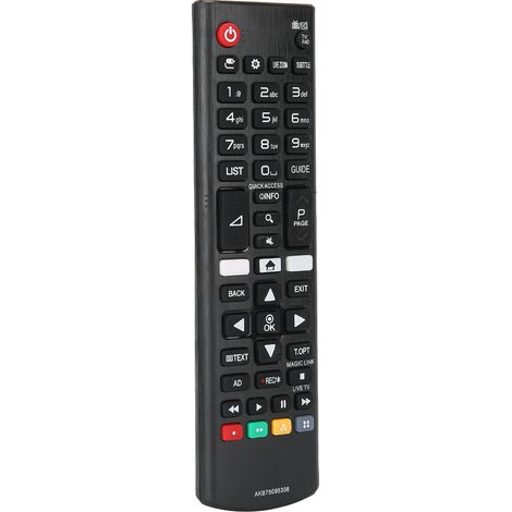 Ersatzfernbedienung für LG TV AKB75095308/43UJ6309AKB75095308 (Schwarzes ABS) (1/5)
