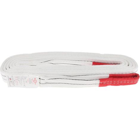 Sangle De Levage, Corde De Traction, Câble De Remorque Avec Boucles Renforcées, 2t, 6 Mètres (1/5)