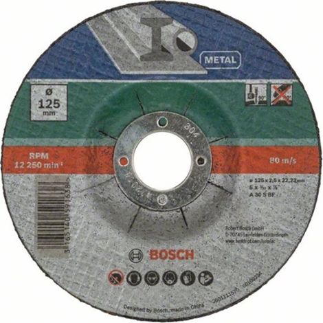 Bosch Disco de corte Pro 125 mm multicolor