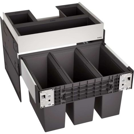Blanco Select - Pattumiera incorporata, differenziata, 45 l 526209 (1/5)