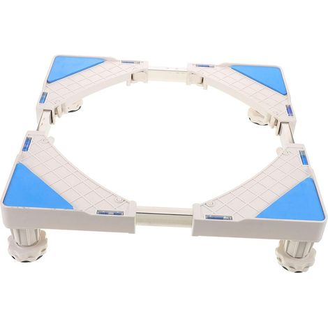 Base De Machine À Laver Support Robuste Pour Lave-linge Et Sèche-linge Base De Sèche-linge En Plastique Robuste Support Fixe À 4 Pieds Pour Réfrigérateur (1/5)