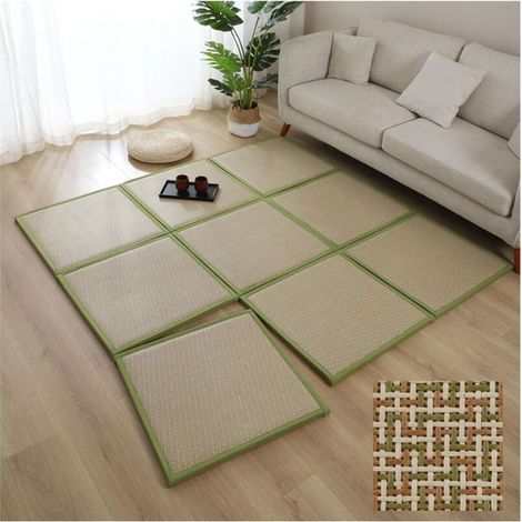 Tatami-Matratze aus Naturrattan – 60 x 60 cm – faltbar fürs Schlafzimmer (1/5)