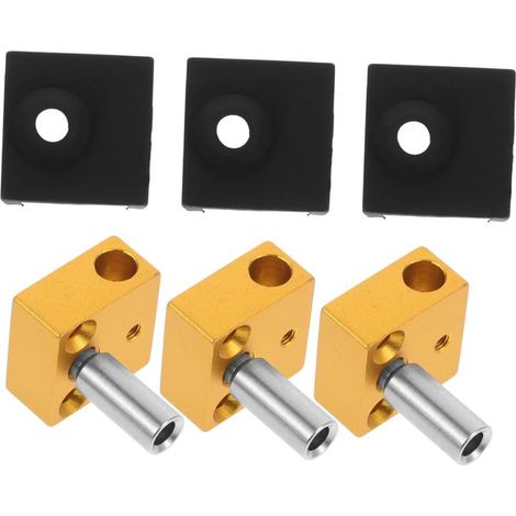 3D printer accessory set: heating block for 3D printers, heating block for 3D printers, 3D printed parts, 3D printed parts (1/5)