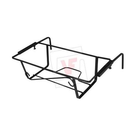 PORTAVASO DA BALCONE REGOLABILE NERO  cm. 40 5 PZ
