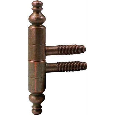 Cerniere Tipo Anuba In Acciaio Barocc.Bronzate 131 Mm.  11 Cf.100Pz