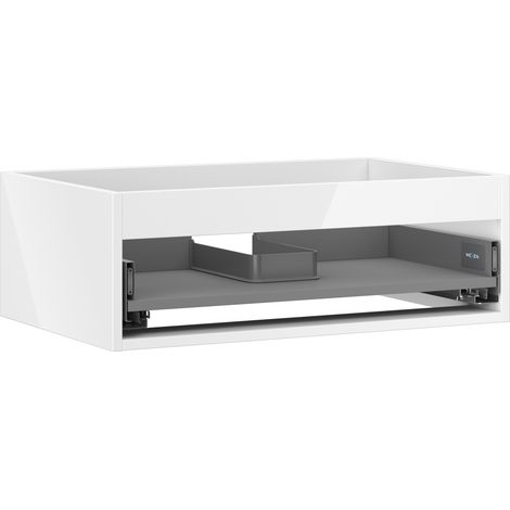 Mexen Box-A Unterschrank-Korpus 70 cm, 1 Schublade, weiß glänzend - 91AX0-0700-235-1-00 (1/4)