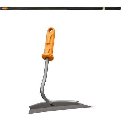 Tête de houe de jardin FISKARS ONECLICK 19 cm + manche 119-174 cm (1/5)