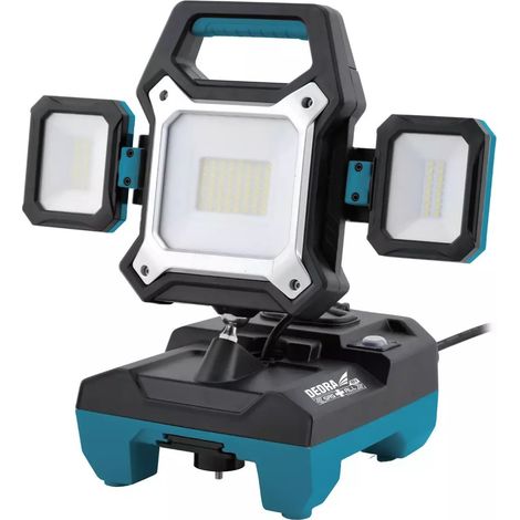 Lampada da officina ricaricabile 18V 25W 2700LM 0AH SAS - DED6907