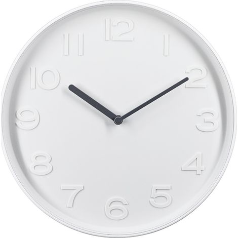 Alba Wanduhr, weiß, Ø 25 cm, Thinia Home