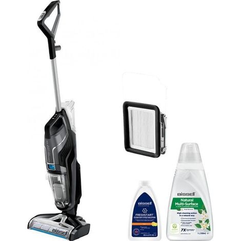 Bissell – Aspirateur balai laveur sans fil 3569N – Nettoyage multi-surfaces – Autonettoyage automatique – Capacité 0,62 l – Batterie Lithium-Ion