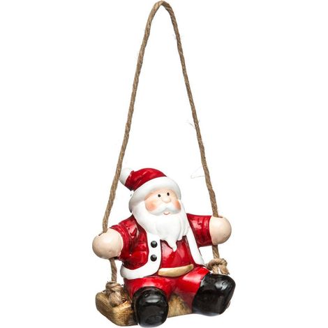 Hängende Weihnachtsschaukel H8 - Weihnachtsmann