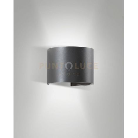 CODY APPLIQUE D ESTERNO DOPPIA EMISSIONE A LED 12W 3000K 1448LM GRIGIO SCURO IP65