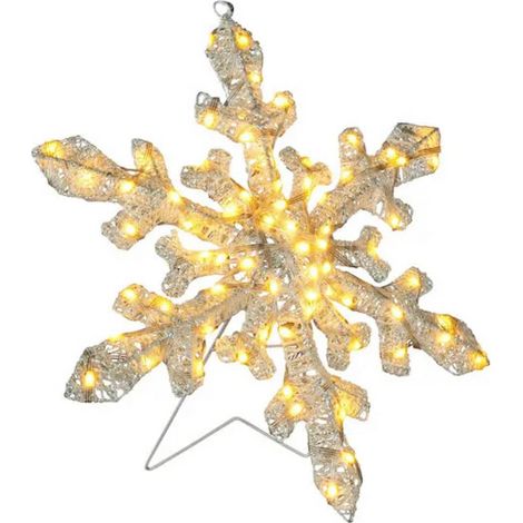 Konstsmide 4412-803 Divers décos de noël flocon de neige ambré LED blanc dimmable (1/4)