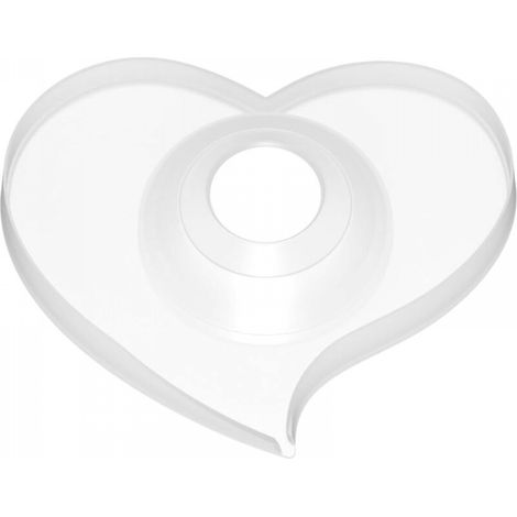 Tapis de protection d'évier, tapis d'évier en silicone, Manchon de dérivation en silicone, Protection contre les éclaboussures de robinet de comptoir de bar en Silicone en forme de cœur pour pendaison (1/5)