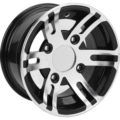 Jante de roue universelle en alliage d'aluminium haute résistance, 10 pouces, pour Go Karts, chariot de Golf, avant de 147mm de largeur (1/5)