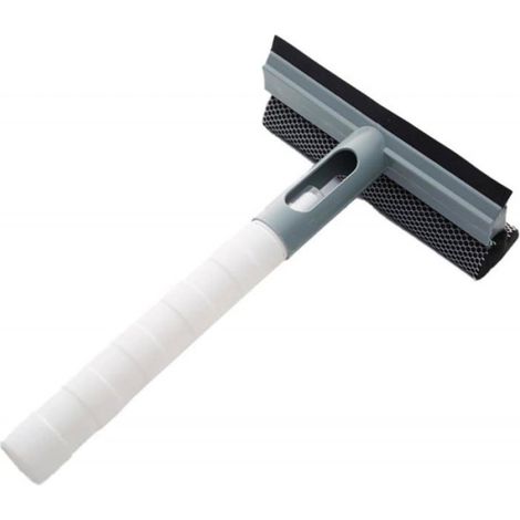 Raclette de douche 3 en 1 pour vitres et fenêtres raclette douche Avec éponge de pulvérisation outil de nettoyage de vitres pour (1/3)