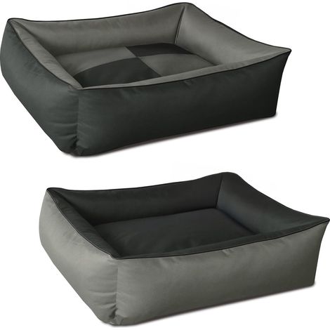 2en1, Anthracite/Gris, XXL env. 120x85 cm,Panier Corbeille, lit pour Chien, Coussin de Chien (1/5)
