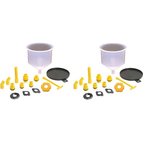 30-teiliges Kühlmittel-Einfülltrichter-Set für Autokühler, Auslaufschutz für Kühlsysteme, Ölausgießer (1/5)