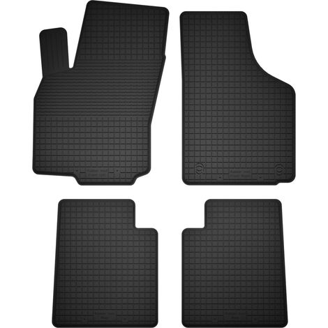 Gummifußmatten für Automatten, 4er-Set, universell passend für: Renault Twingo I Schrägheck (1993-2006)