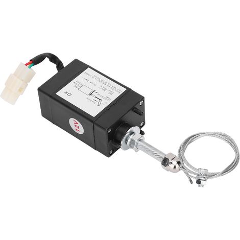 Électrovanne d'arrêt moteur, générateur, contrôleur d'arrêt de flamme XHQPT NO DC12V (1/5)