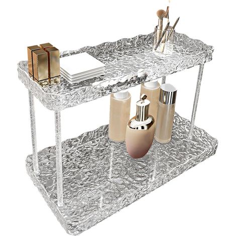 Étagère de salle bain - espace rangement pour accessoires , multifonctionnelle d'évier cuisine et ,