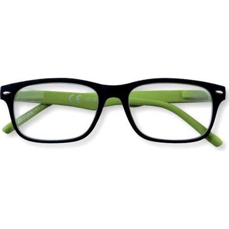 Gafas de lectura negras/verdes +2,00 B3 Zippo