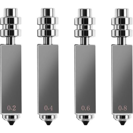 4 Pcs 0.2mm-0.8mm Buses Acier Trempé Intégré for Imprimantes 3D, High Flow Haute Vitesse Throat Tube Hot End for Kobra X Quick-Swap Imprimante 3D Accessoires (1/5)