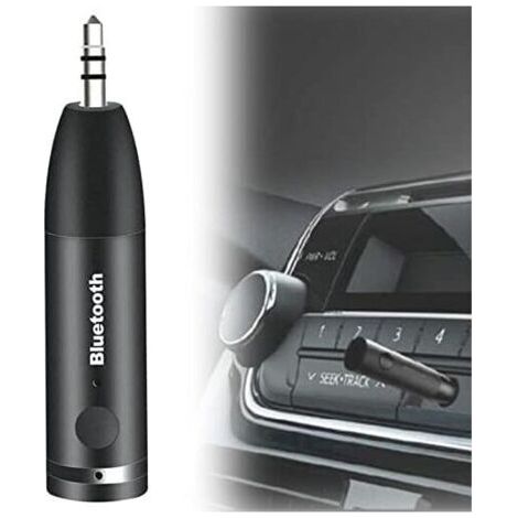 Adaptateur Bluetooth Aux V5.0, récepteur jack 3,5 mm, mains libres, streaming audio, systèmes stéréo domestiques, haut-parleurs, casques audio (1/4)