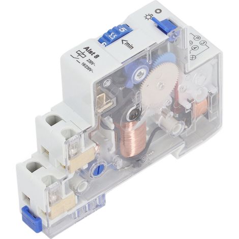 Mechanischer Timer 1–7 Min., 230 V Wechselstrom-Zeitschaltuhr, Programmierer für Licht und Heizung (1/5)