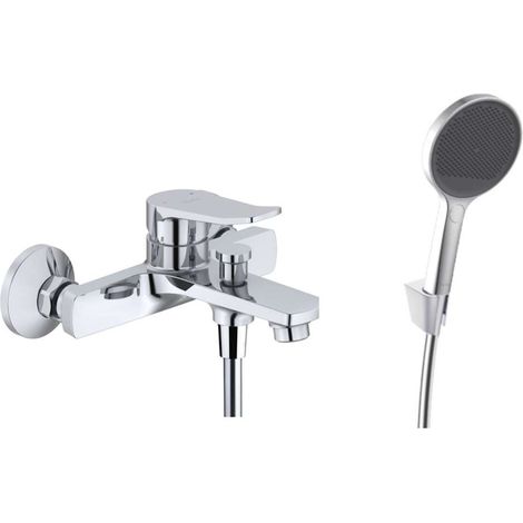 kielle Nefia - Miscelatore per vasca con accessori EcoSpare, cromo 10327SN90 (1/5)