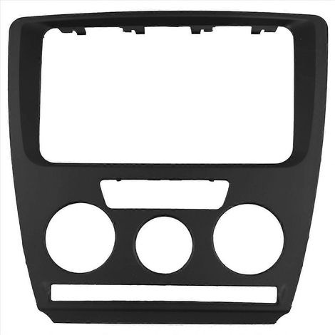Façade d'autoradio 2DIN avec lecteur DVD, GPS et lecteur MP5 pour Skoda Octavia 2007-2009