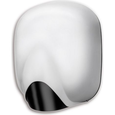 Asciugamani Elettrico con Fotocellula 1100W Vama Ecostream BF HOT Alluminio Bianco (1/5)