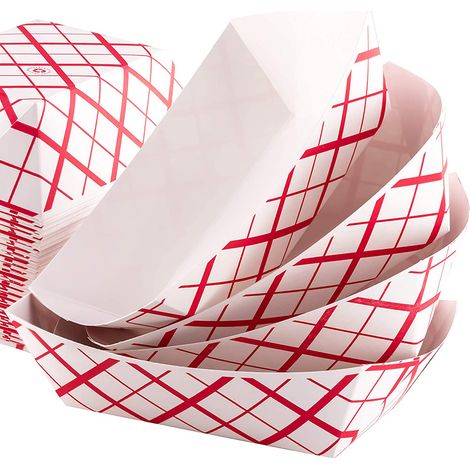 barquettes alimentaires en papier jetables et résistantes à