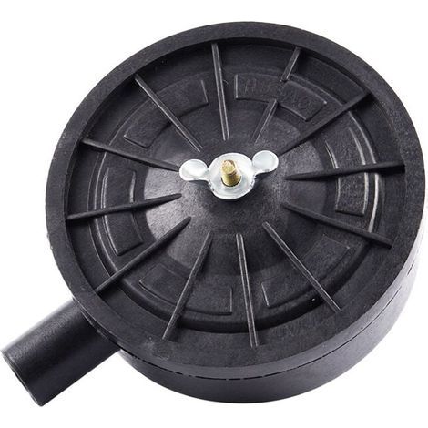 – Filtre à air compresseur 20mm – Filetage mâle G1/2 – Filtration silence pour compresseur d'air – Plastique noir (1/5)