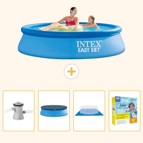 Intex Piscine Easy Set Ronde - 244x61 cm - 5-pièces  S198 (1/5)