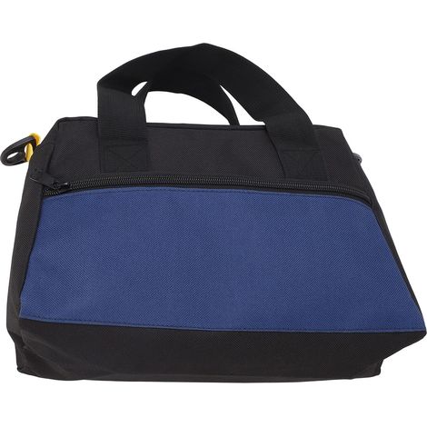 Sac à outils robuste en toile, grande capacité, portable, pour mécanicien et électricien, 30 cm (12 pouces). (1/5)
