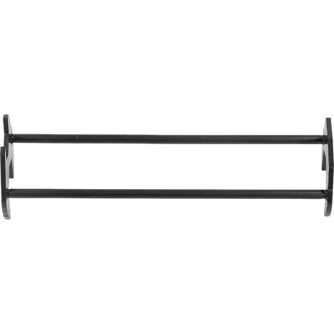 Clé multifonction noire pour évier, acier carbone robuste, clé pour robinet et flexible, usage salle de bain et maison, grande taille (1/5)
